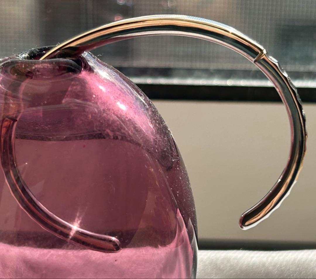 スタージュエリー　バングル　シルバー925/K10 ゴールド