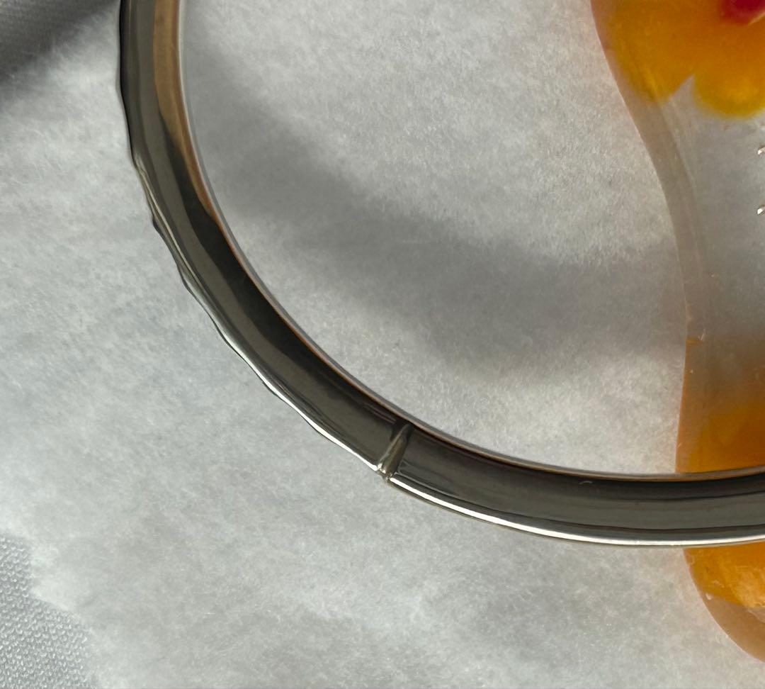 スタージュエリー　バングル　シルバー925/K10 ゴールド