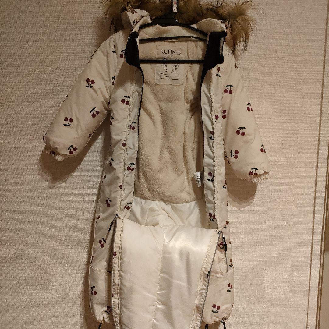 KULING　チェリー柄　スノーウェア　105㌢