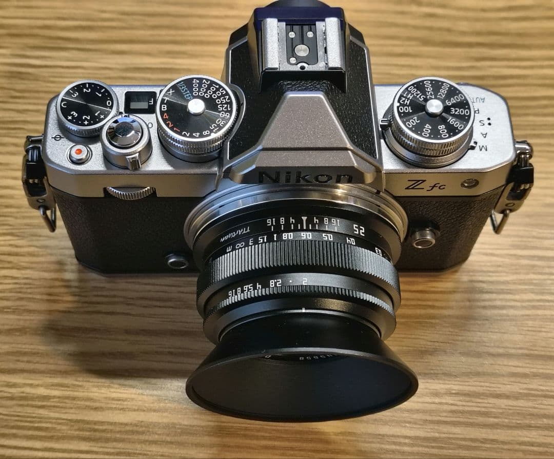 TTArtisan 25mm f/2.0 Zマウント レンズ フード付き