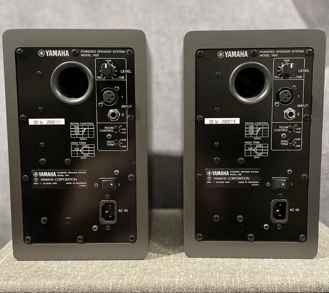 YAMAHA ヤマハ HS5 ペア　限定カラー　スレートグレー