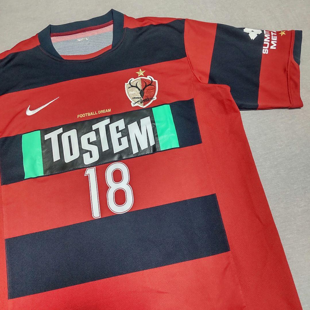 極美品 NIKE ナイキ 鹿島アントラーズ マルキーニョス ユニフォーム Ｌ