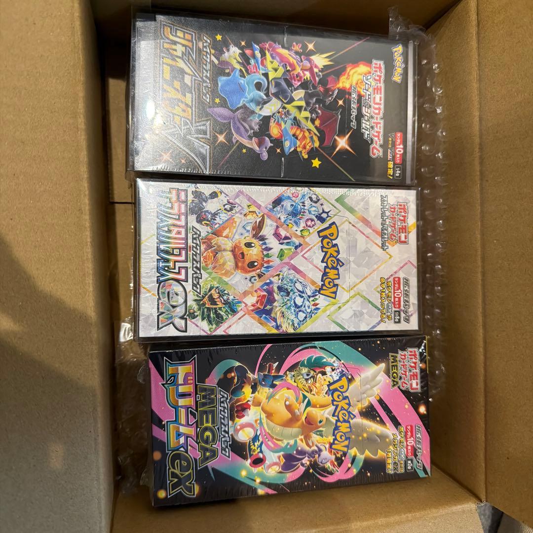 テラスタルフェスex シャイニースターv MEGAドリームＥＸ　ポケカ　未開封