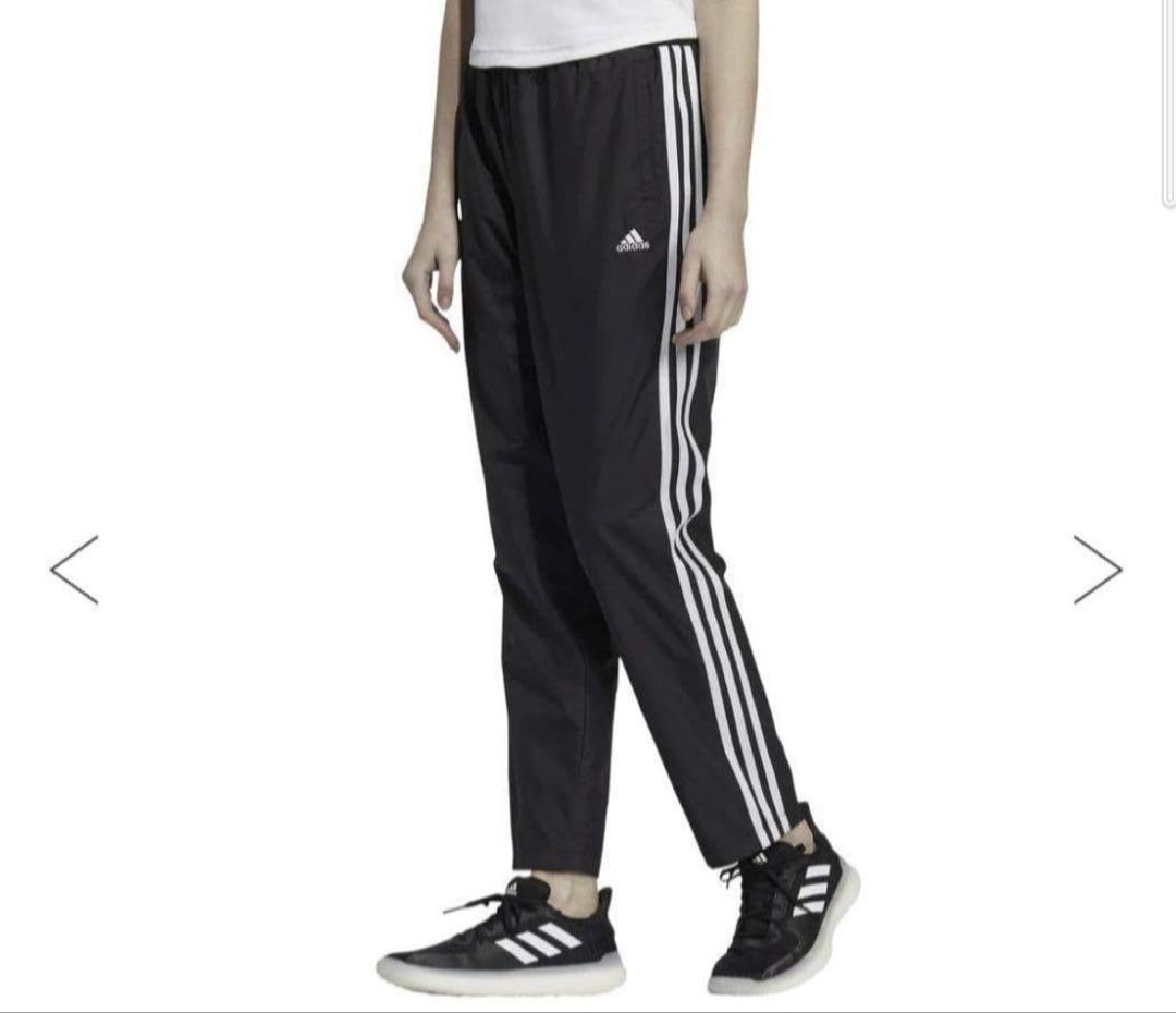 最終値下げ【希少】アディダス　裏起毛ウインドブレーカー上下　レディースL　未使用