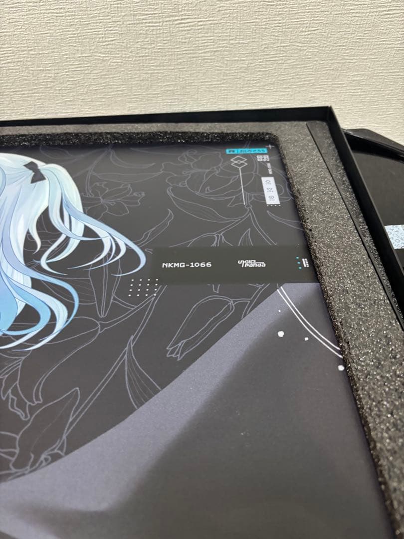 猫麦とろろガラスマウスパッド