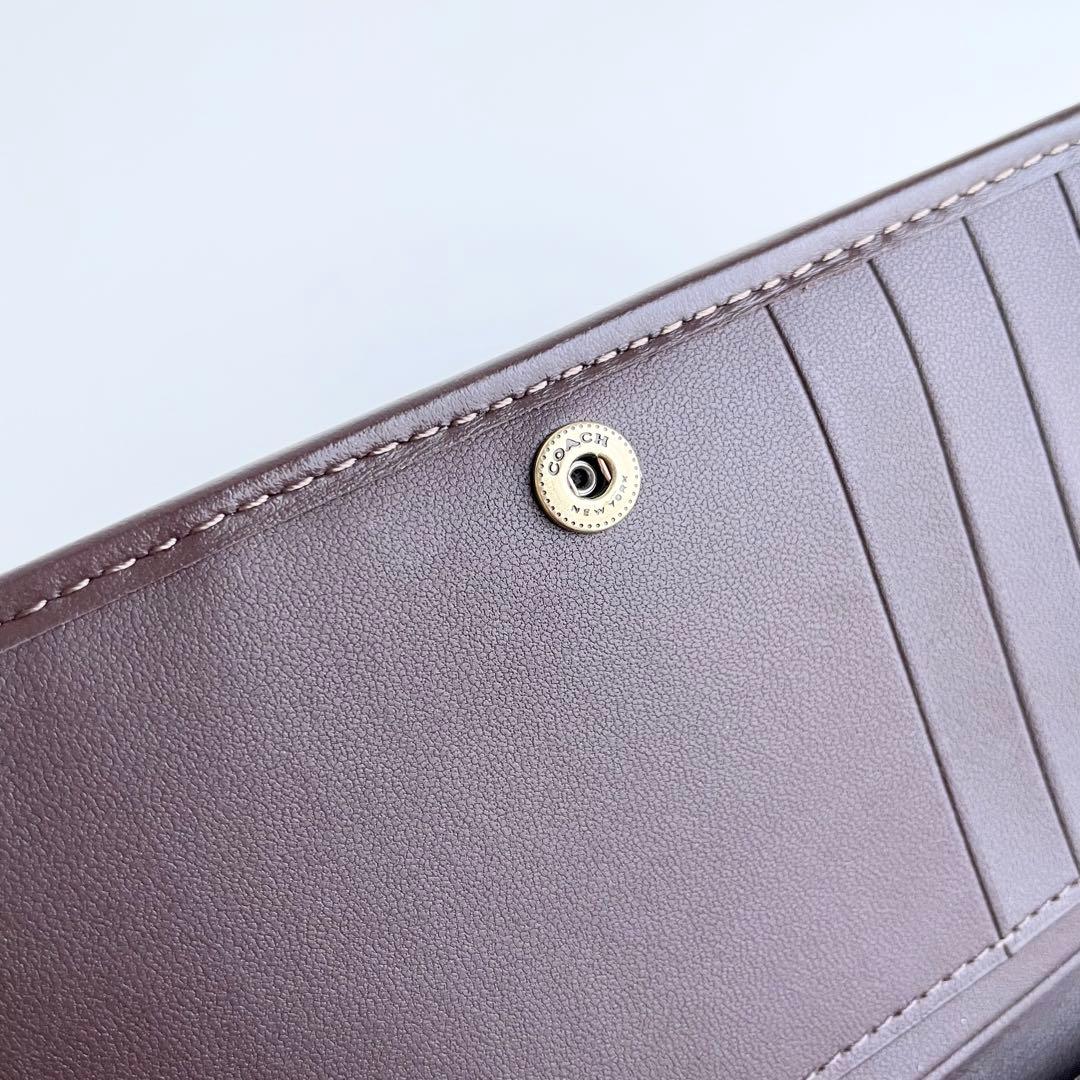 コーチ COACH 長財布 エッセンシャル スリム シグネチャー 現行品 新品