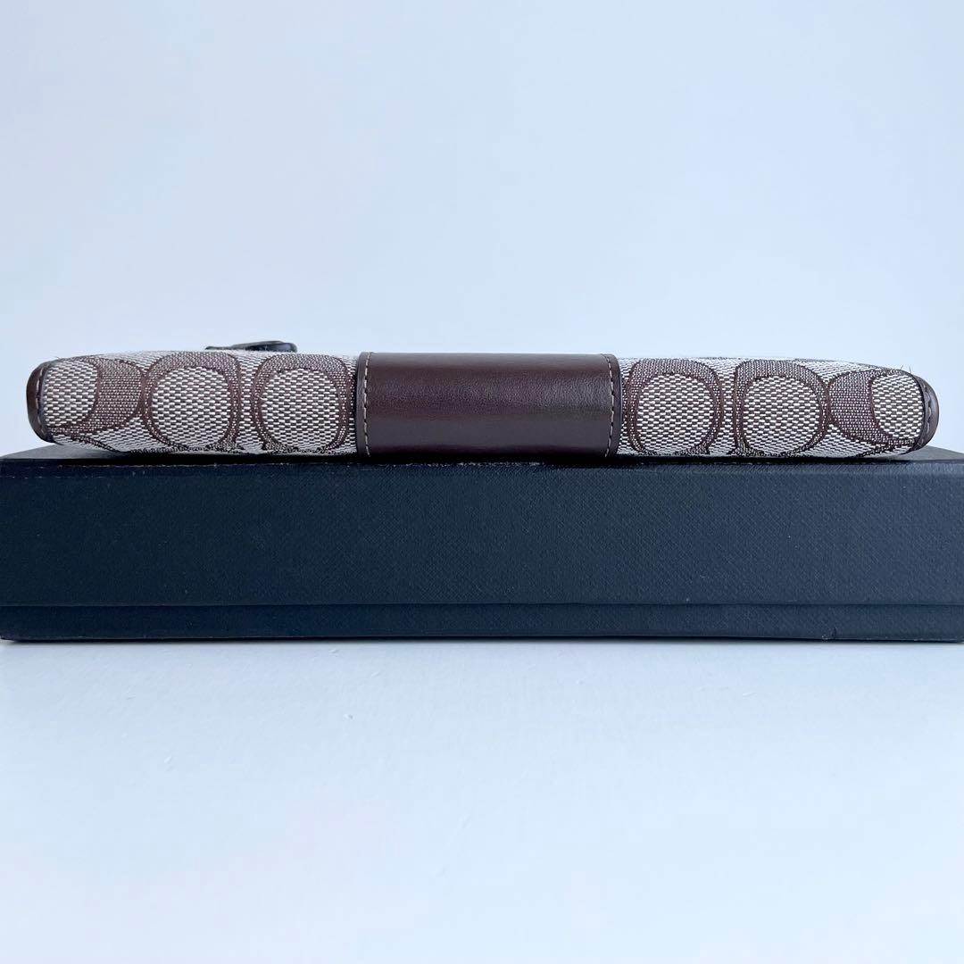 コーチ COACH 長財布 エッセンシャル スリム シグネチャー 現行品 新品