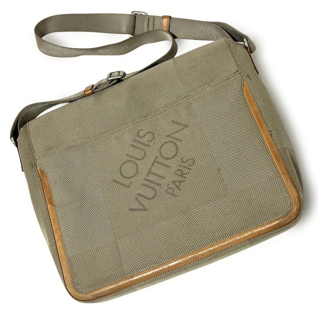 ルイヴィトン メサジュ ダミエ ジェアン M93031 フラップ ショルダー