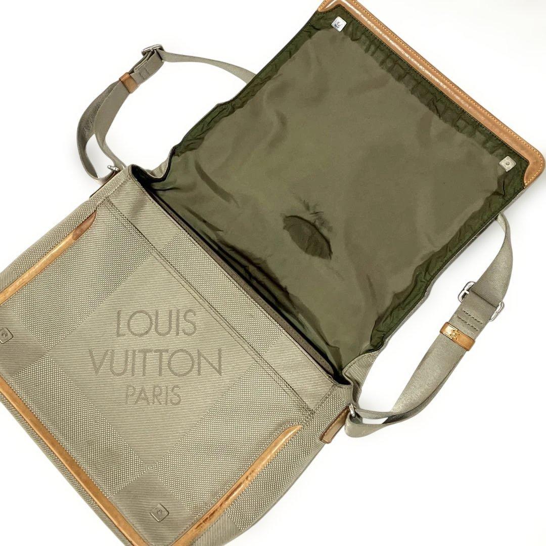 ルイヴィトン メサジュ ダミエ ジェアン M93031 フラップ ショルダー