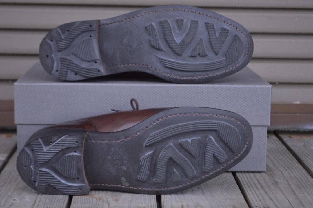 CROCKETT＆JONES　MORETON　7E　ダークブラウン　Uチップ