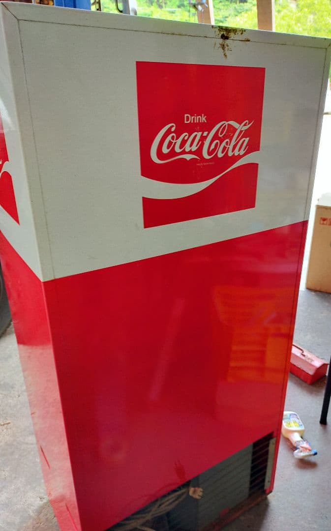 コカ・コーラ　レトロ　冷蔵庫