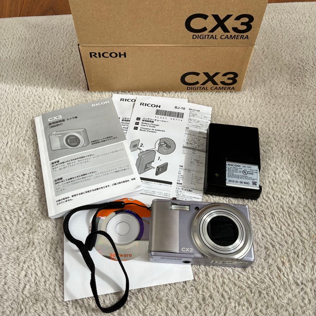 RICOH CX3 デジタルカメラ