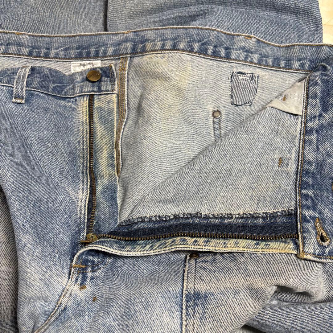 【希少】00s Carhartt ダブルニーデニムペインターパンツW44 L30