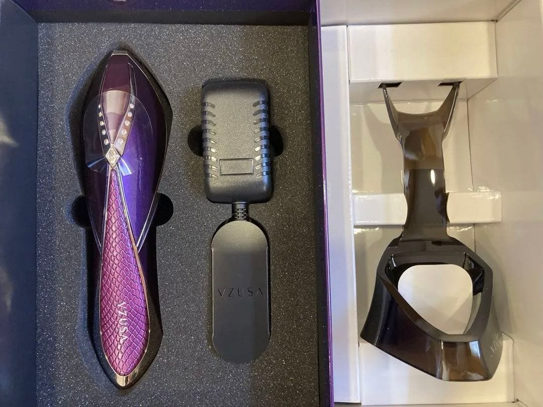 VZUSA 美顔器充電器スタンド付き グローバルアップジェル300mlプレゼント