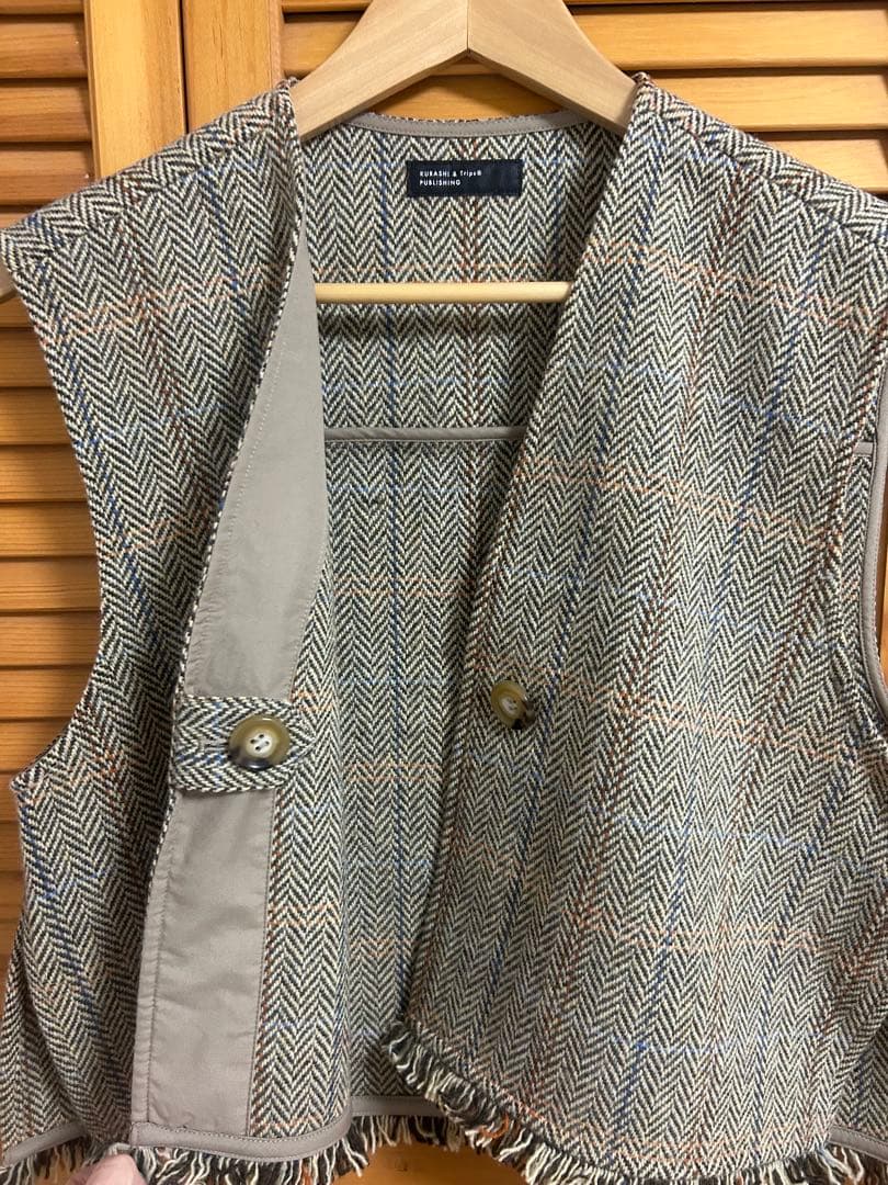 ツイードベスト　北欧暮らしの道具店