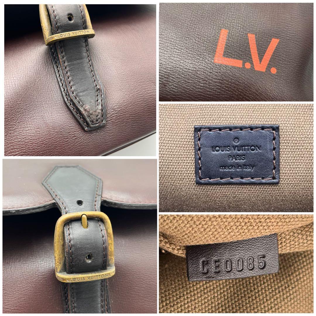 ルイヴィトン　ユタ ドクターズ バッグ ボストンバッグ ハンドバッグ ブラウン