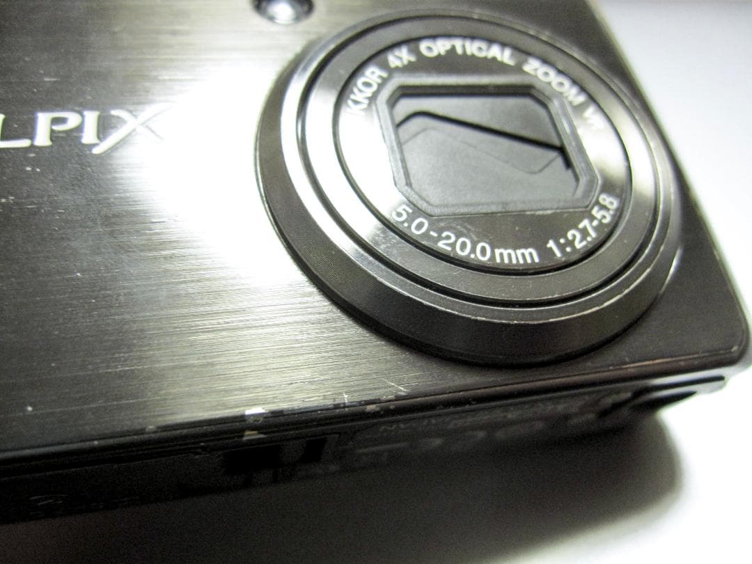 【撮影確認済み】Nikon COOLPIX S600 オールド コンデジ