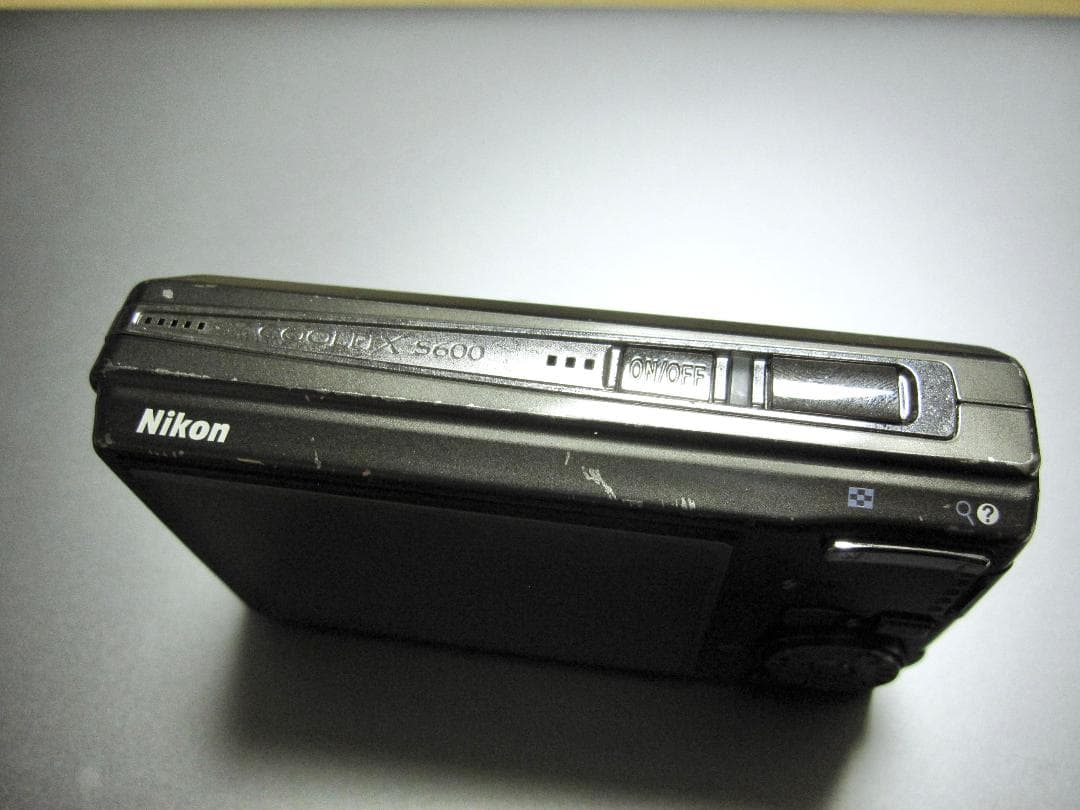 【撮影確認済み】Nikon COOLPIX S600 オールド コンデジ