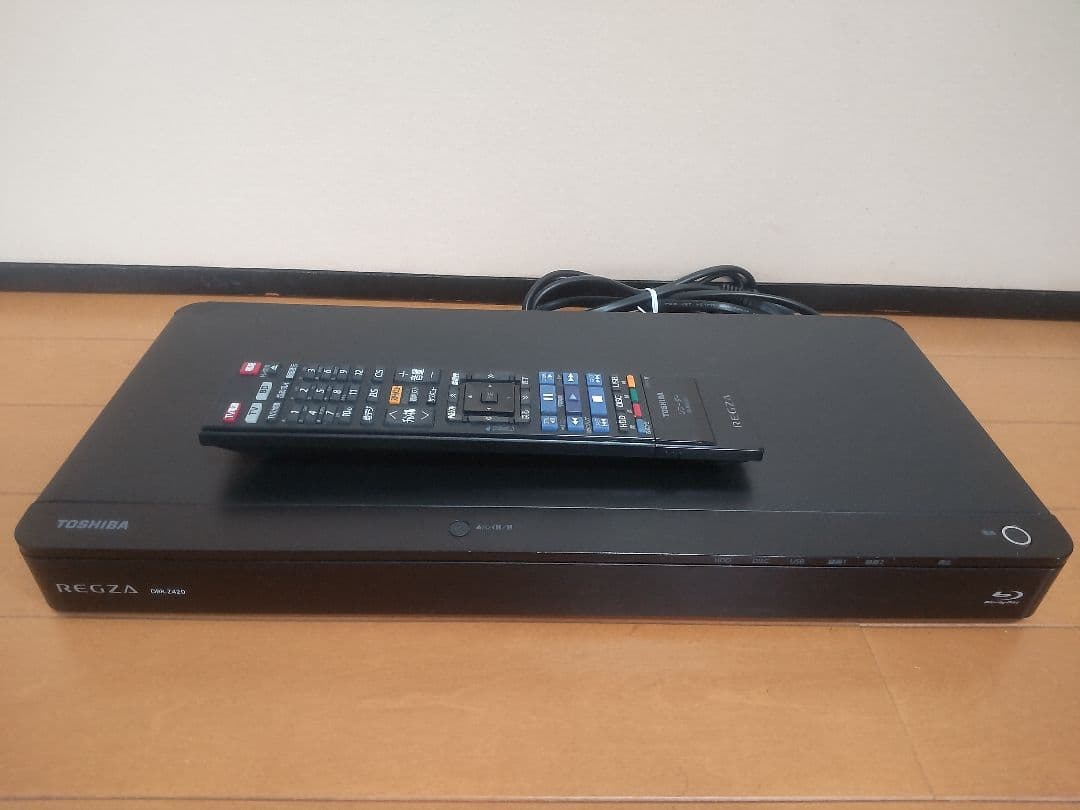 東芝　REGZA　DBR―Z420 1TB→2TB プチメンテ済み