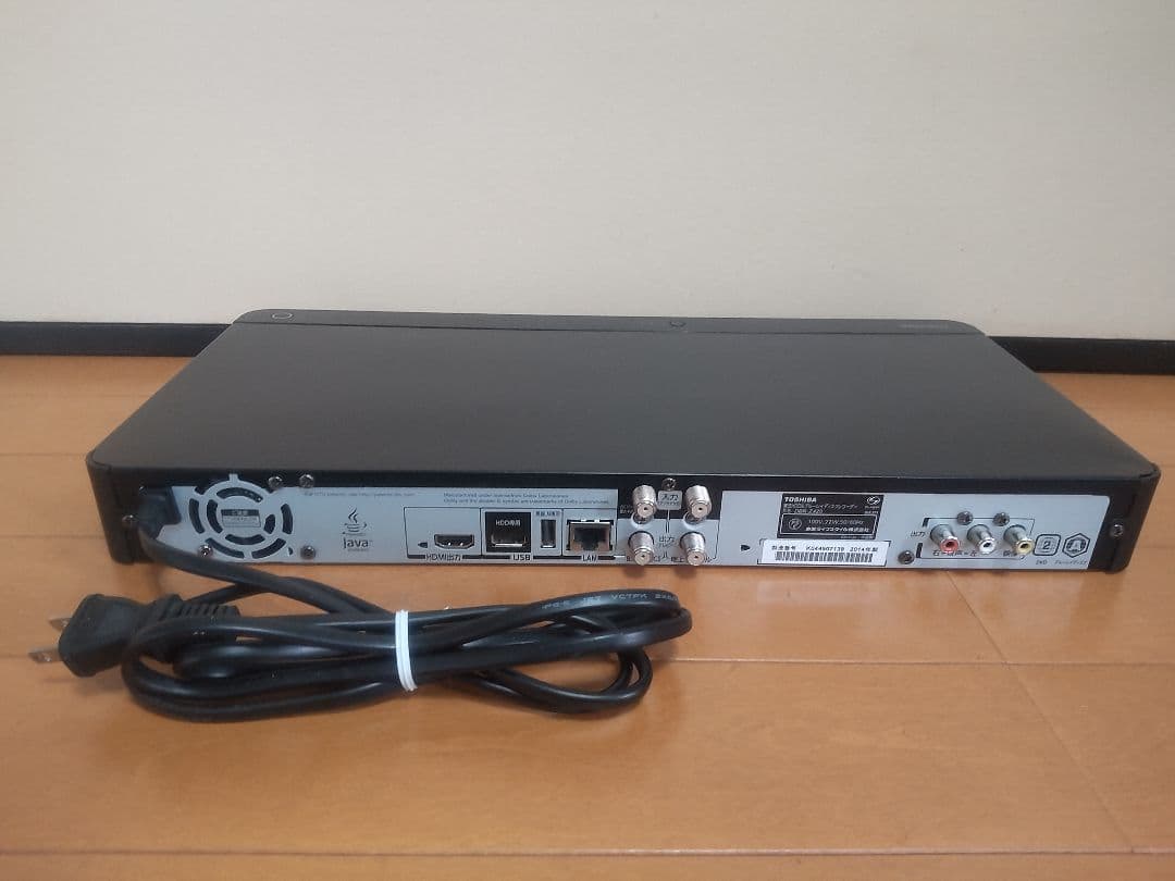 東芝　REGZA　DBR―Z420 1TB→2TB プチメンテ済み