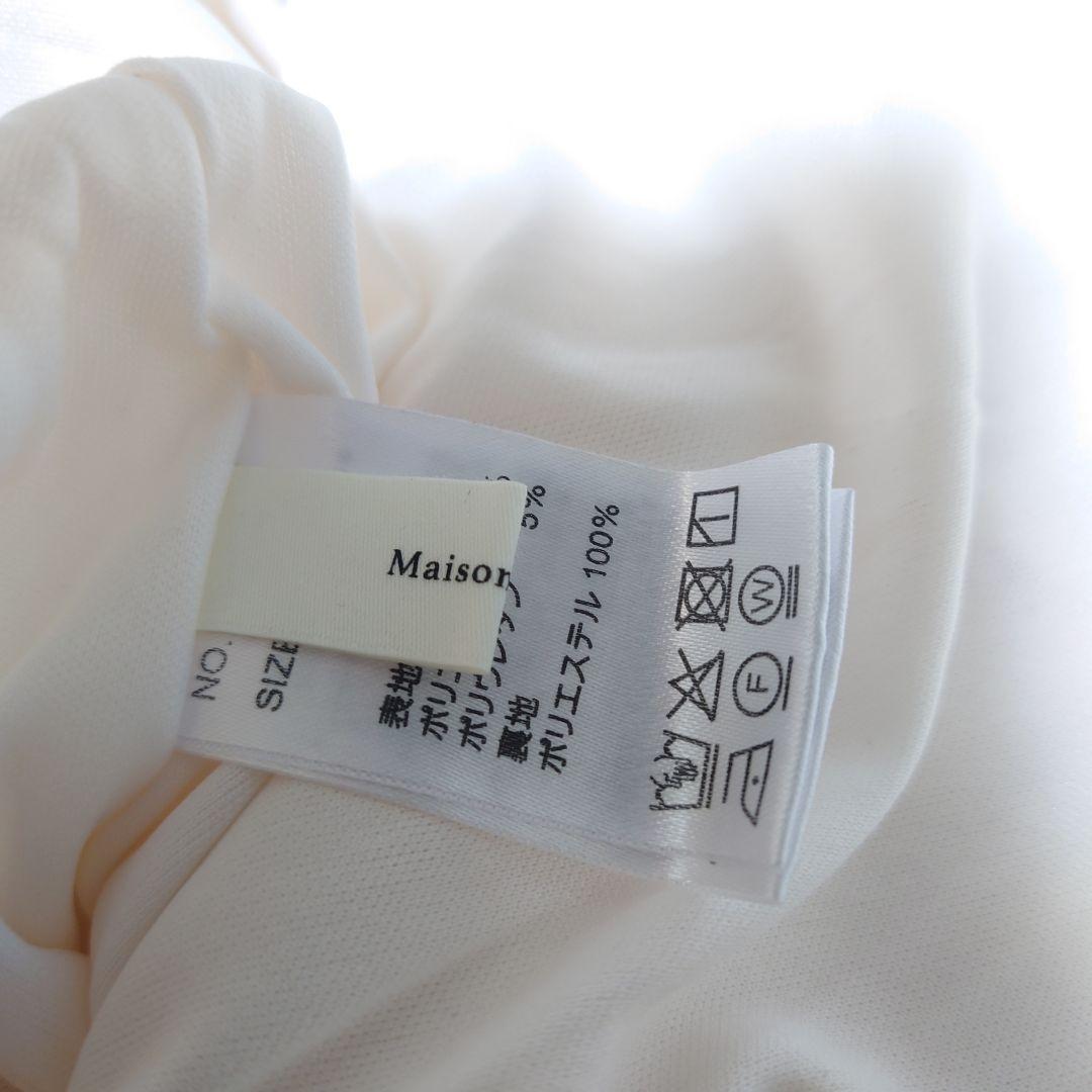 maison celon v silhouette dress Mサイズ