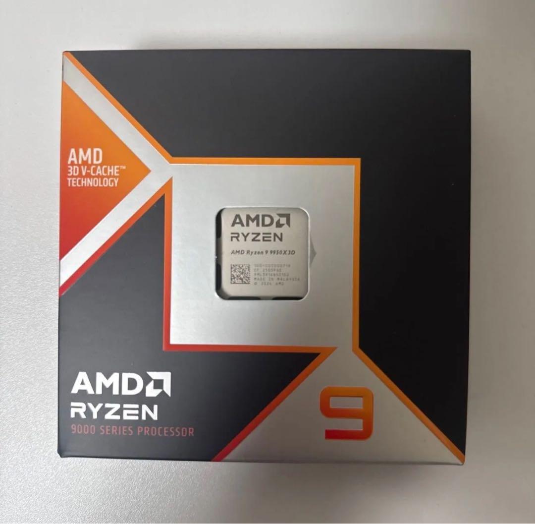 国内正規品　AMD Ryzen9 9950X3D 新品未開封　CPU