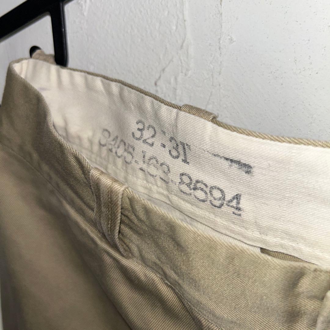 60s us army チノパンツ 32×31