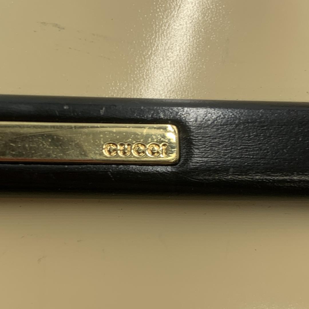 GUCCI グッチ ハンドバッグ トートバッグ エナメル ポーチ付き ベージュ