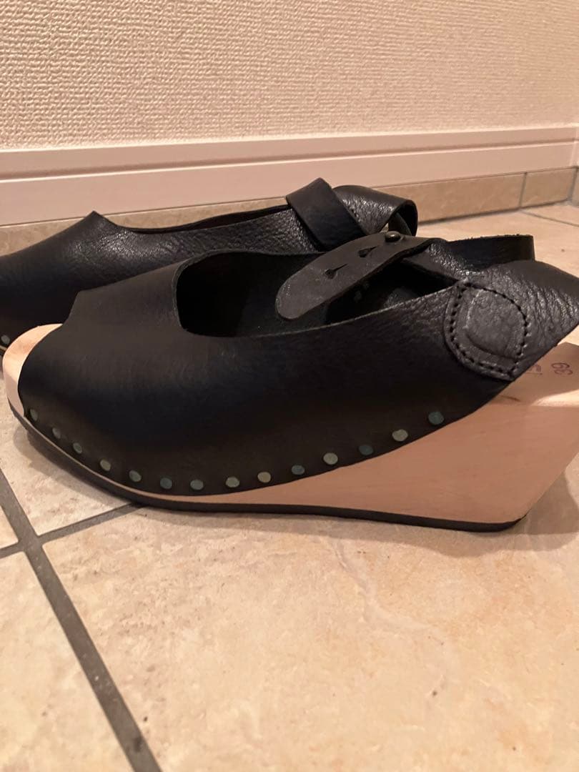 trippen トリッペン wood 革サンダル