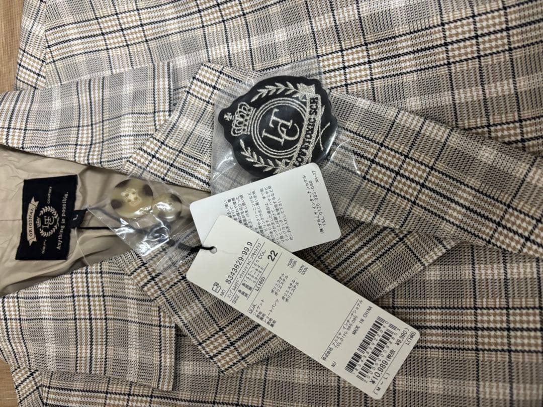 新品　160 ラブトキシック　フォーマル スーツ　セットアップ　シャツ付