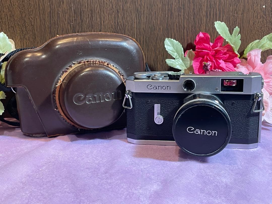 Canon P フィルムカメラ 50mm f/1.4 レンズ付き
