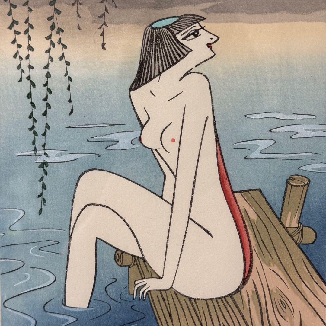 作品番号　26592 3月　おぼろ夜　小島 功