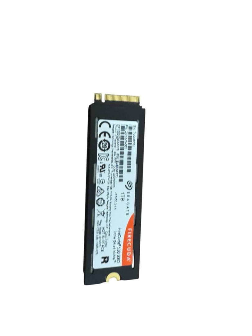 Seagate FireCuda 530ヒートシンク付 1TB NVMe SSD