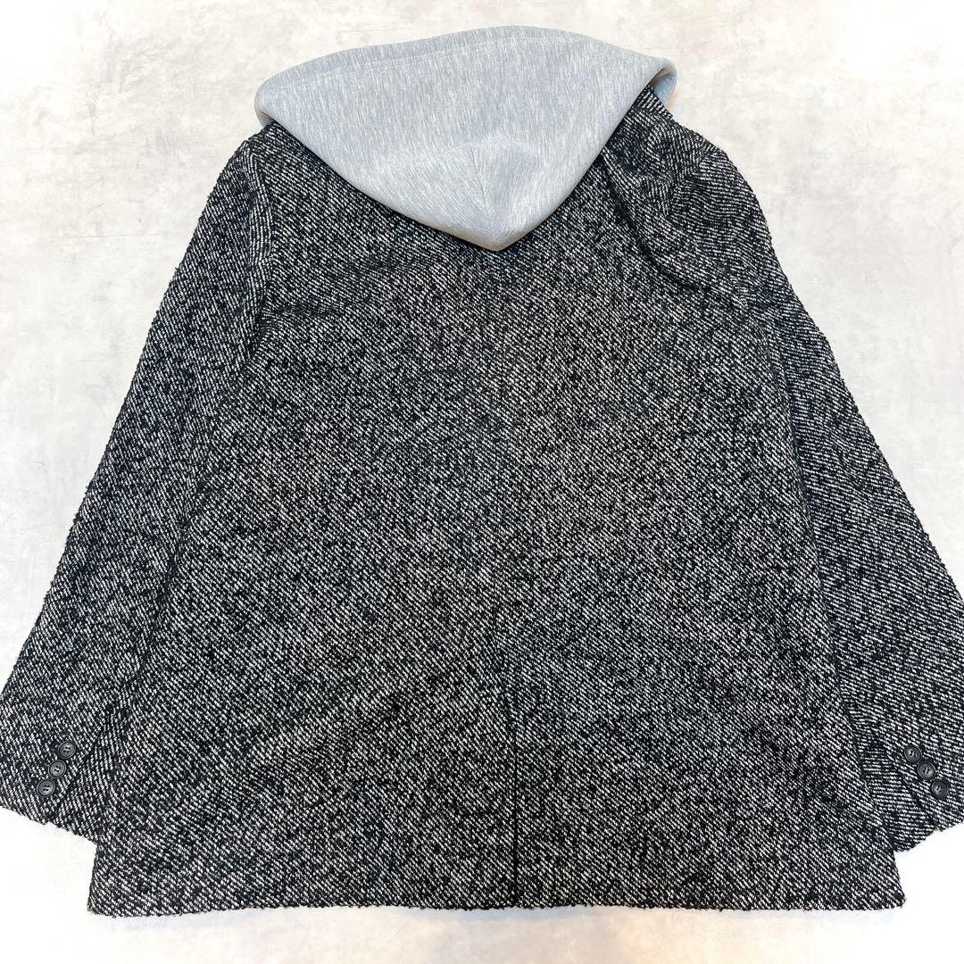 Mila Owen フードドッキングシングルブレストジャケット◇ツイード 1