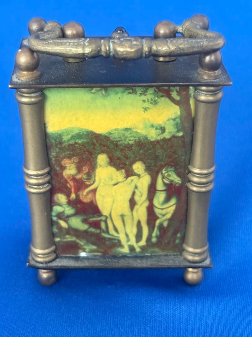 OMEGA アートワーク付き置時計