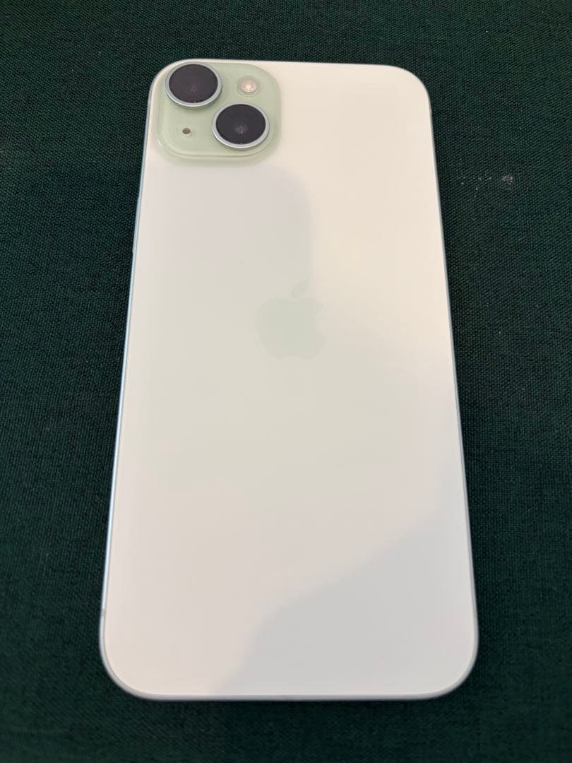 Apple iPhone 15 Plus 128GB グリーン　残債なし