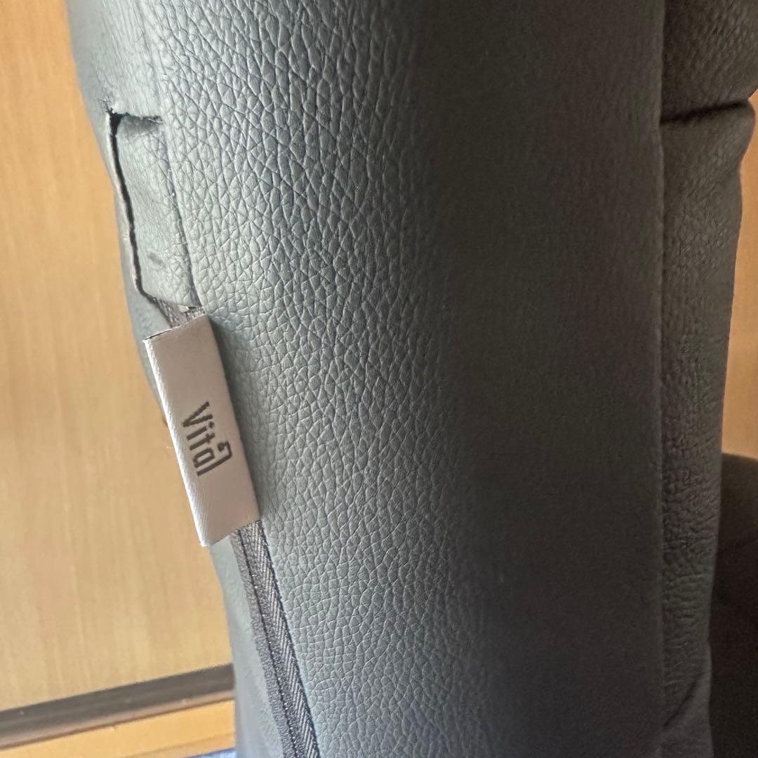 リクライニング 1人掛けソファ 黒