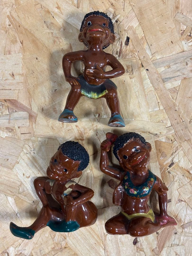 ビンテー ジ アンティーク人形 6体セット陶器