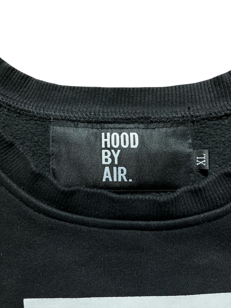 HBA HOOD BY AIR ジップ スカル スウェット XL