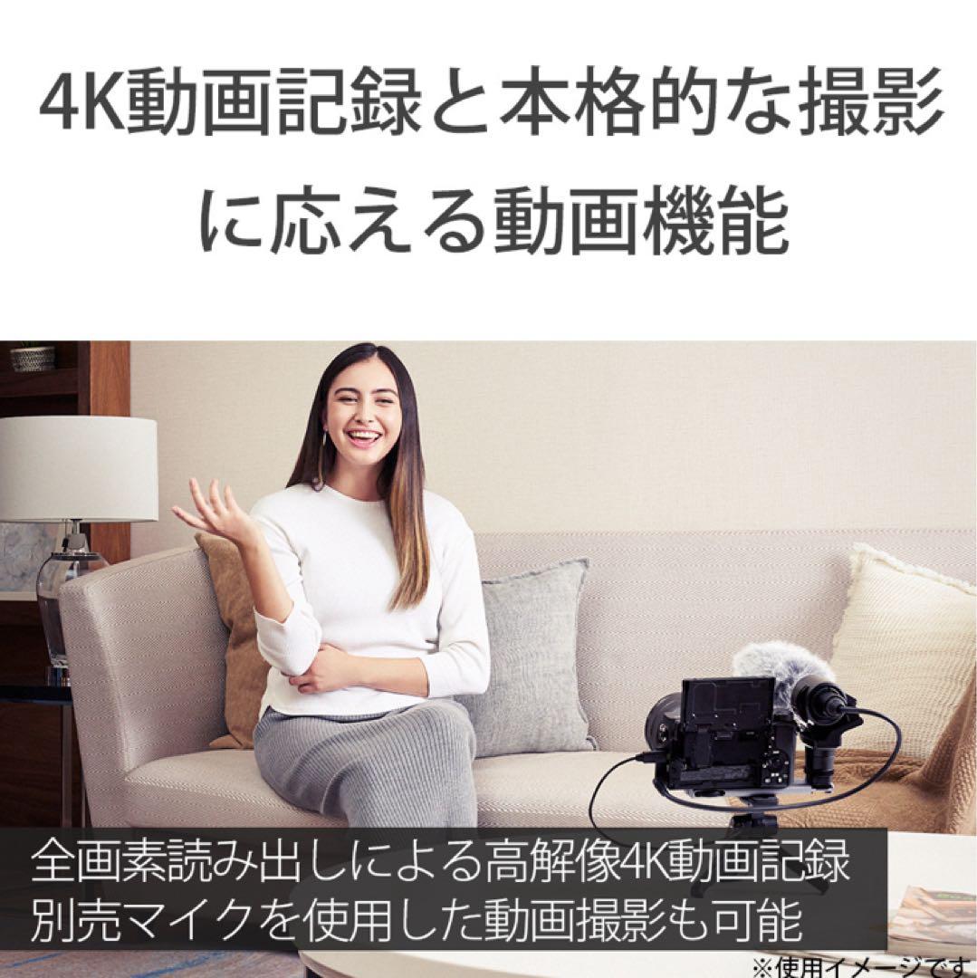 【背もたれ】カメラセット　SONY α6400