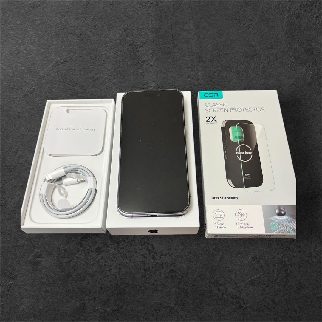 【週末値引き】iPhone 14 Pro 256GB ディープパープル