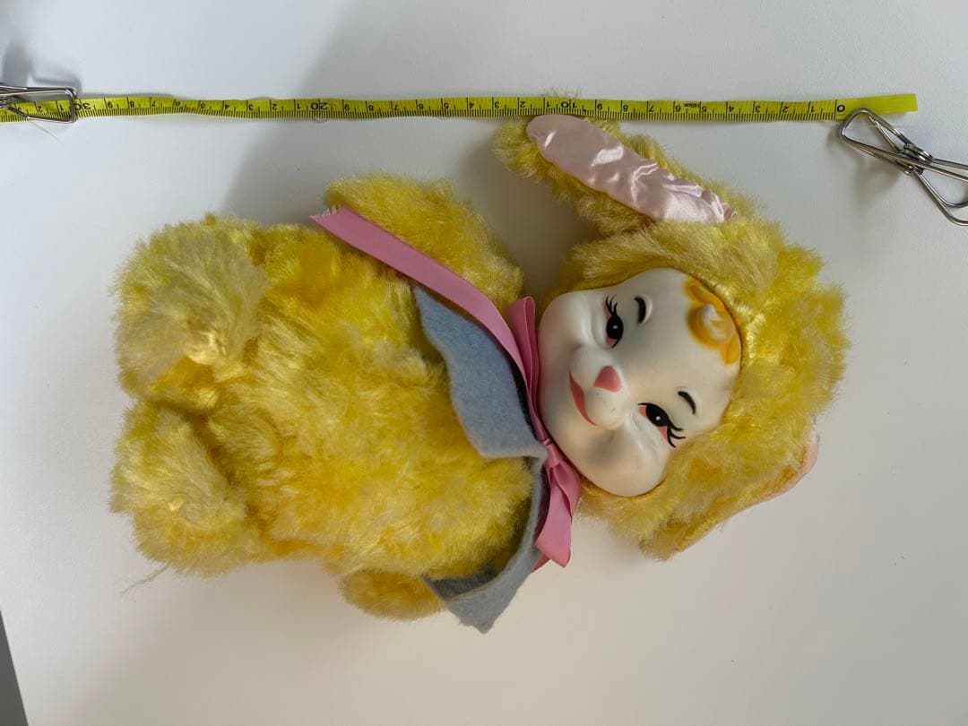 Rushton /ラシュトン ラバーフェイスドール イエローバニー