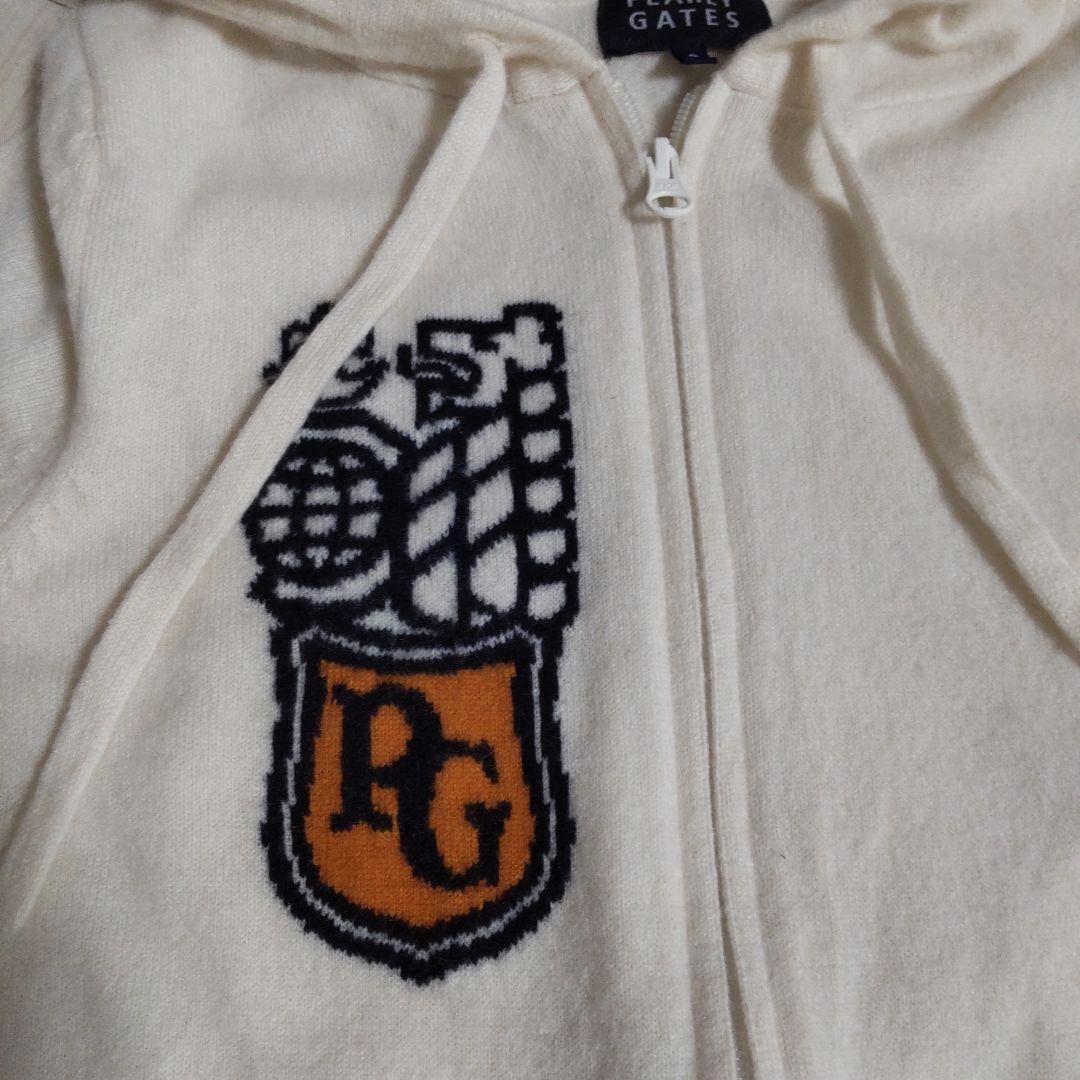 PEARLYGATES パーリーゲイツ パーカー カシミヤ100% 0