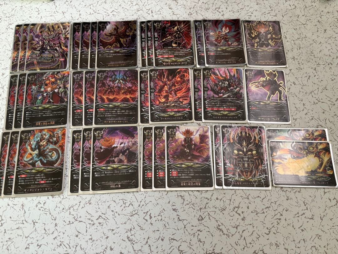 最終値下げ!!バディファイト　デッキ　ドラゴンアイン次元竜ロストワールド構築済み