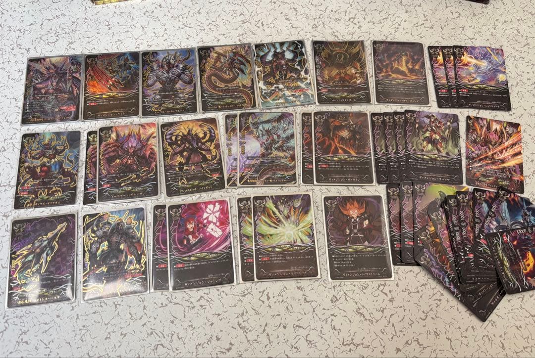 最終値下げ!!バディファイト　デッキ　ドラゴンアイン次元竜ロストワールド構築済み