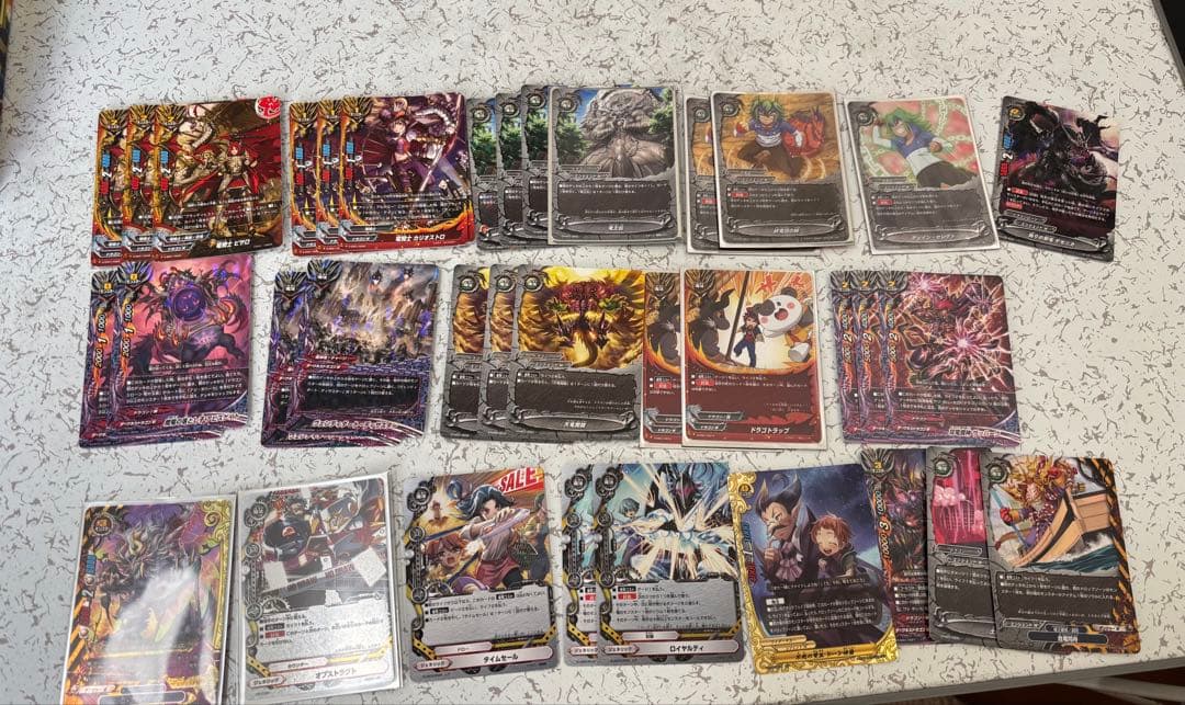 最終値下げ!!バディファイト　デッキ　ドラゴンアイン次元竜ロストワールド構築済み