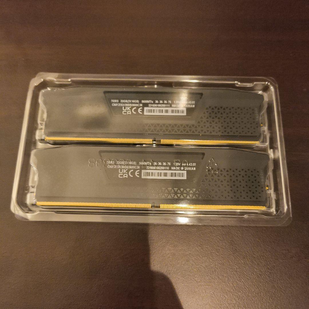 メモリー Corsair Vengeance DDR5 32GB 5600MHz
