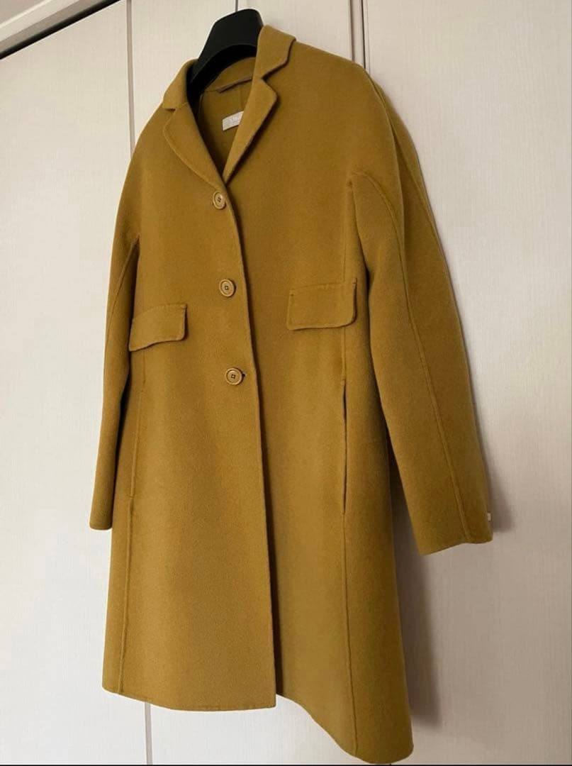 'S MAX MARA エスマックスマーラ クチーノアマ　ーノ　コート　36