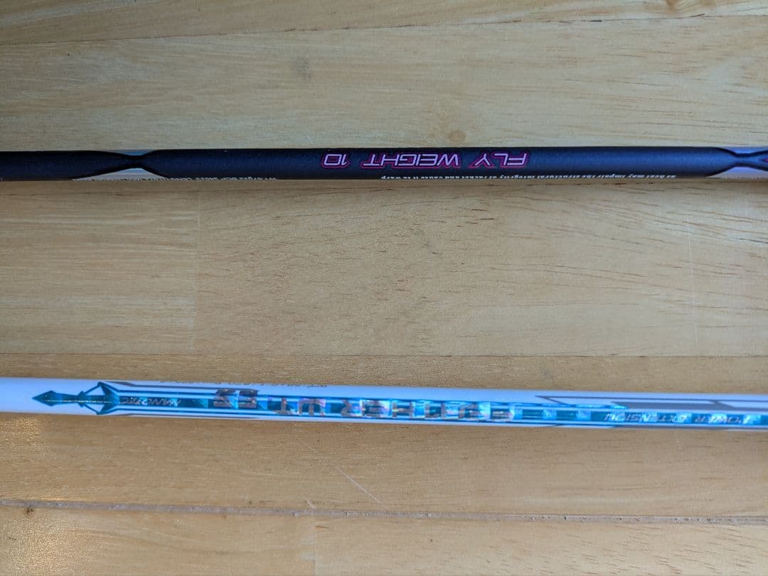 ラケット apacs Fly Weight 10 + Feather wight 55