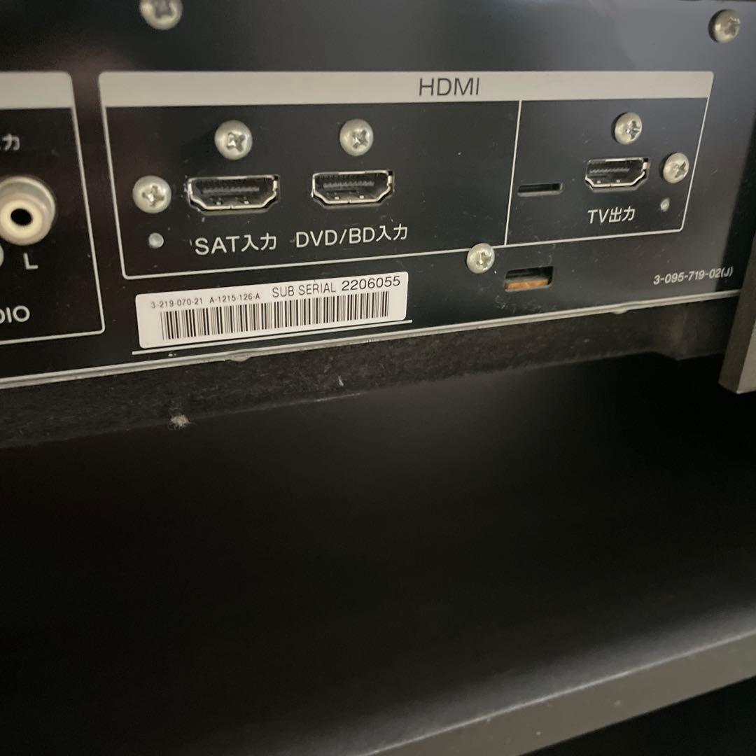 SONY RHT-G800ホームシアターシステム　リモコン付き